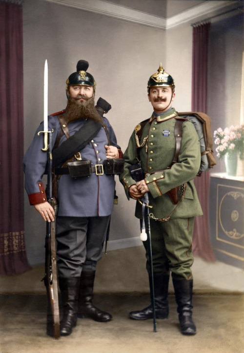 Prussian soldiers